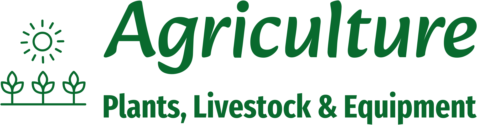 agriculture Logo with slogan